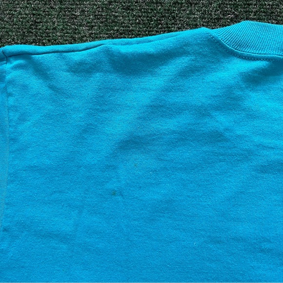 Vintage New Orleans Tourist “We Be Jammin” Music Blue T Shirt Size L 22X27 - Picture 11 of 11